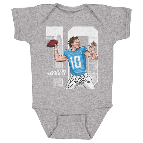 Justin Herbert Kids Baby Onesie | 500 LEVEL