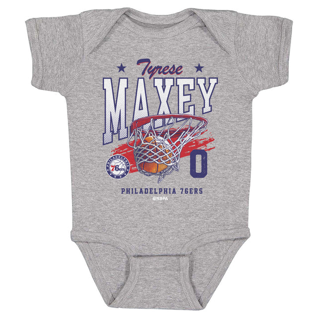 Tyrese Maxey Kids Baby Onesie | 500 LEVEL