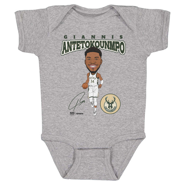 Giannis Antetokounmpo Kids Baby Onesie | 500 LEVEL