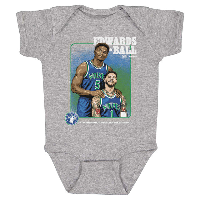 Anthony Edwards Kids Baby Onesie | 500 LEVEL