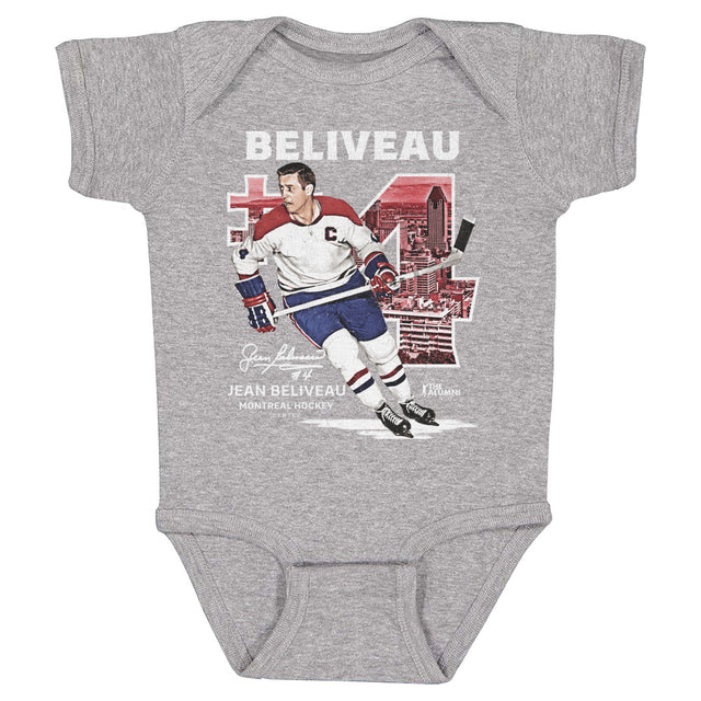 Jean Beliveau Kids Baby Onesie | 500 LEVEL