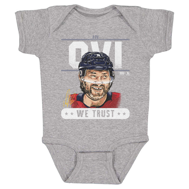 Alex Ovechkin Kids Baby Onesie | 500 LEVEL