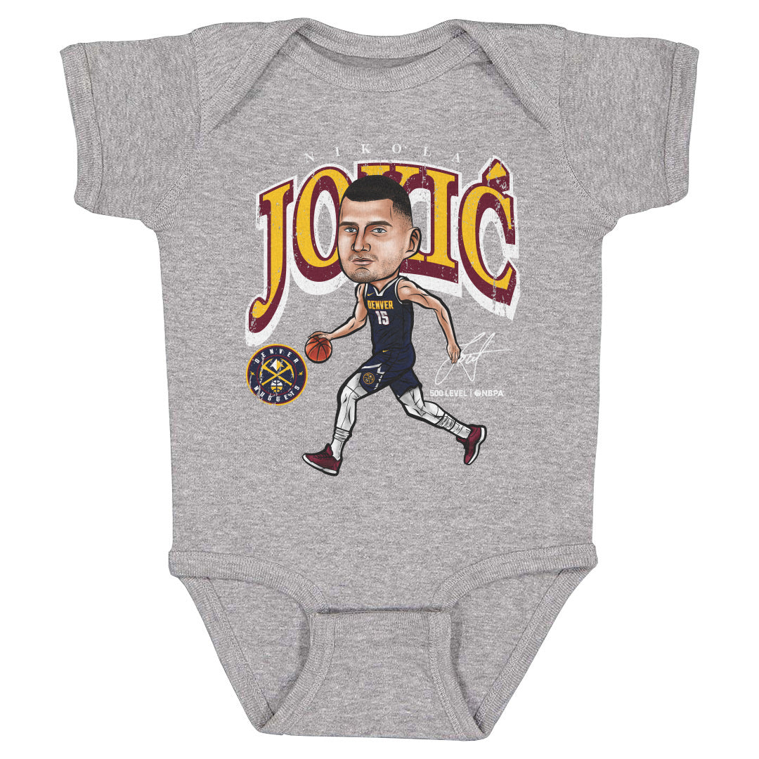 Nikola Jokic Kids Baby Onesie | 500 LEVEL
