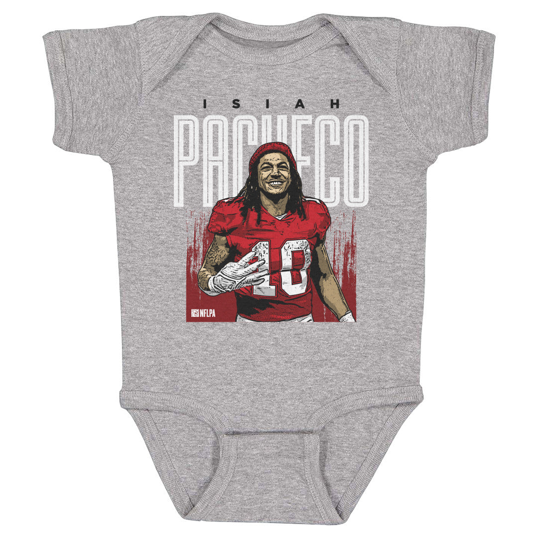 Isiah Pacheco Kids Baby Onesie | 500 LEVEL