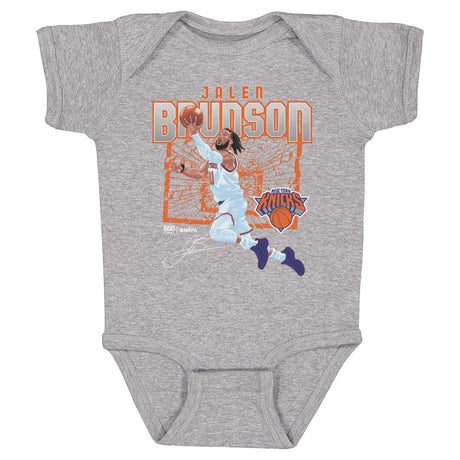 Jalen Brunson Kids Baby Onesie | 500 LEVEL
