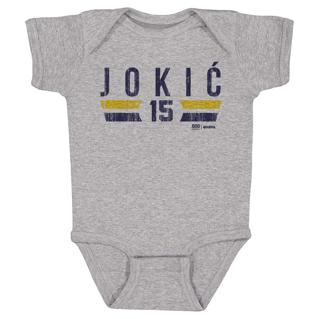 Nikola Jokic Kids Baby Onesie | 500 LEVEL