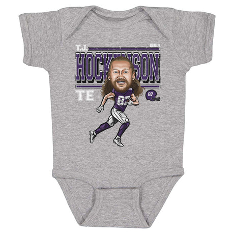 T.J. Hockenson Kids Baby Onesie | 500 LEVEL