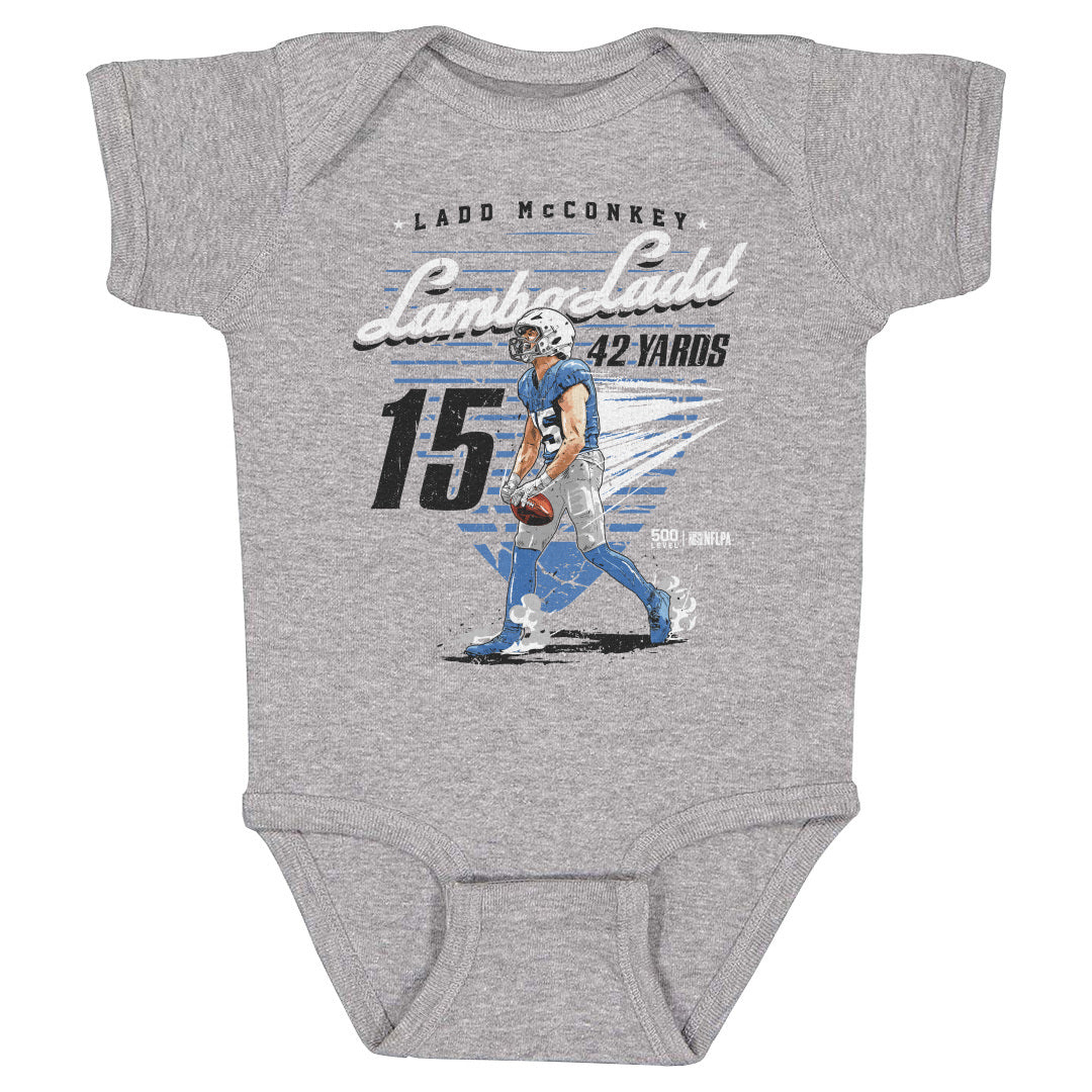 Ladd McConkey Kids Baby Onesie | 500 LEVEL