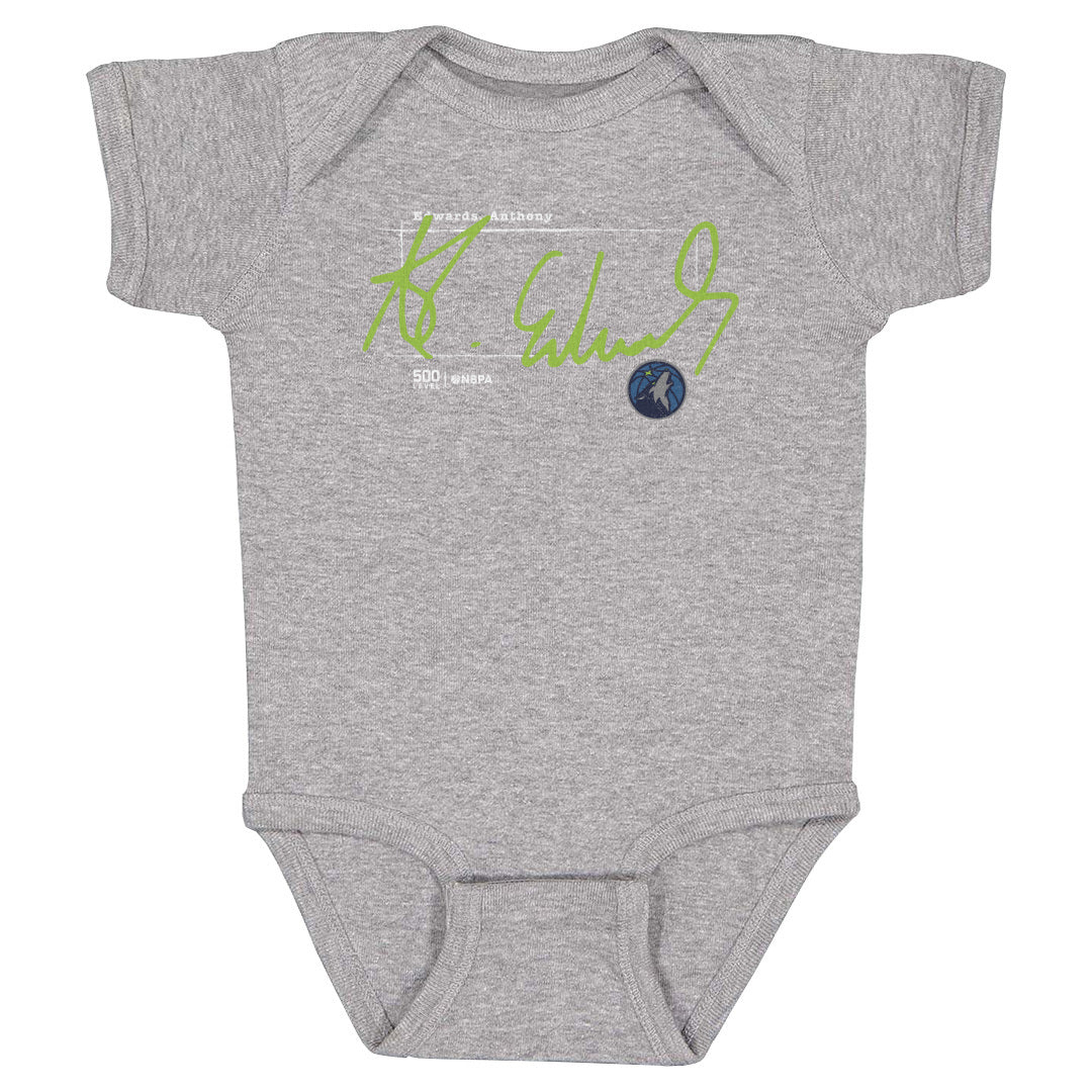 Anthony Edwards Kids Baby Onesie | 500 LEVEL