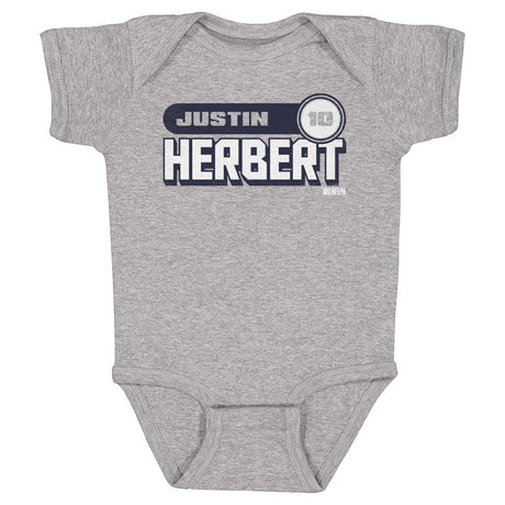 Justin Herbert Kids Baby Onesie | 500 LEVEL