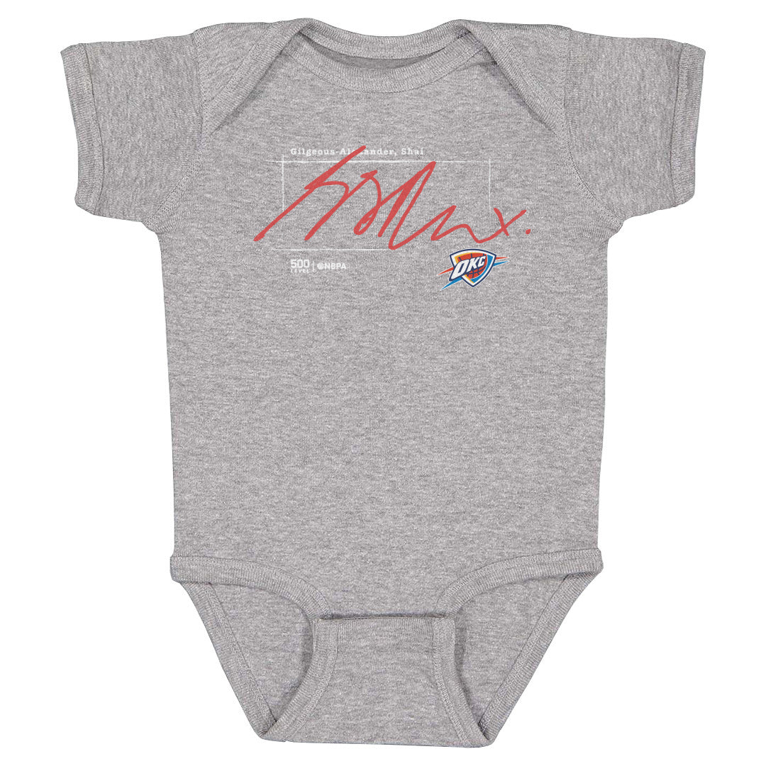 Shai Gilgeous-Alexander Kids Baby Onesie | 500 LEVEL
