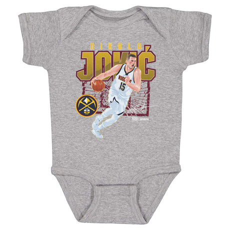 Nikola Jokic Kids Baby Onesie | 500 LEVEL