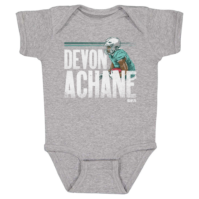 Devon Achane Kids Baby Onesie | 500 LEVEL