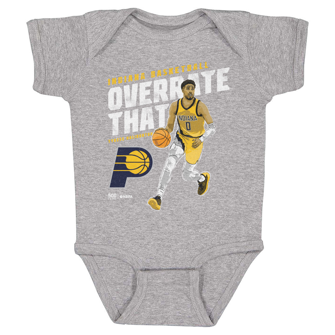 Tyrese Haliburton Kids Baby Onesie | 500 LEVEL