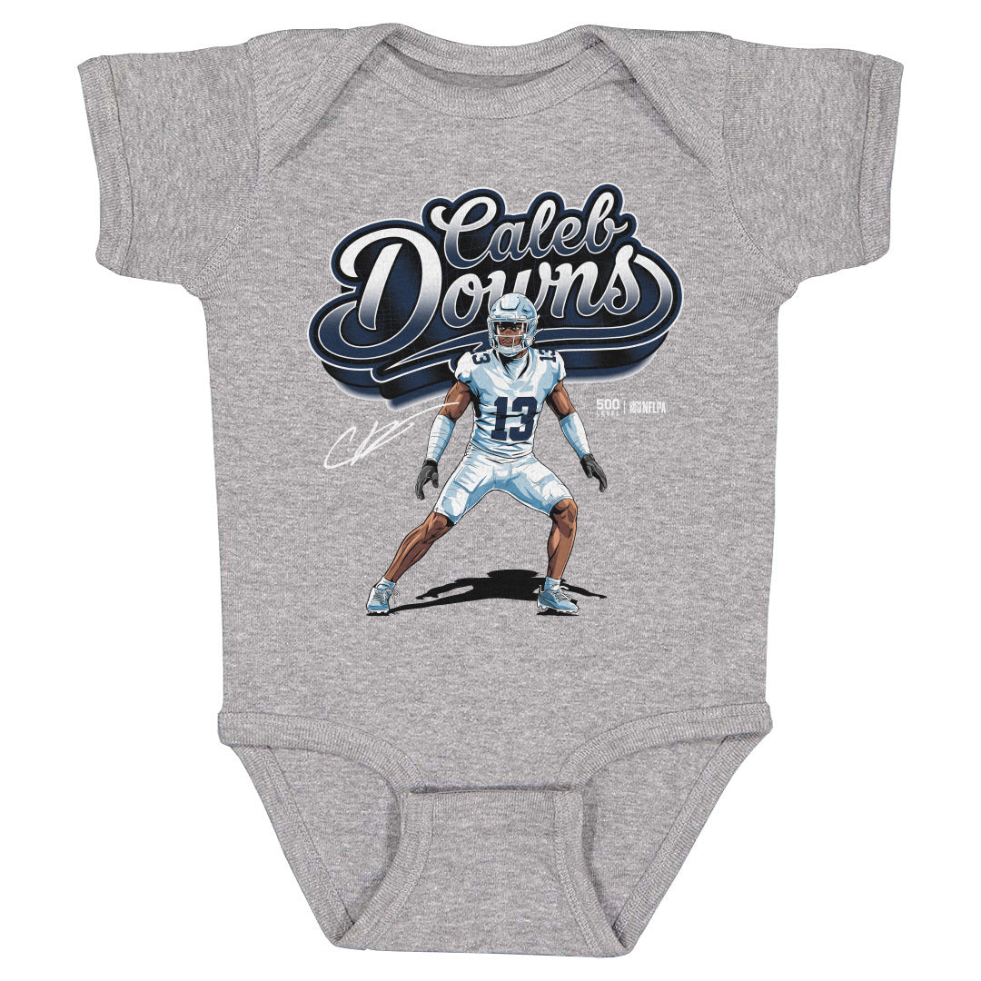 Caleb Downs Kids Baby Onesie | 500 LEVEL