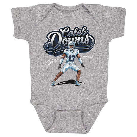 Caleb Downs Kids Baby Onesie | 500 LEVEL