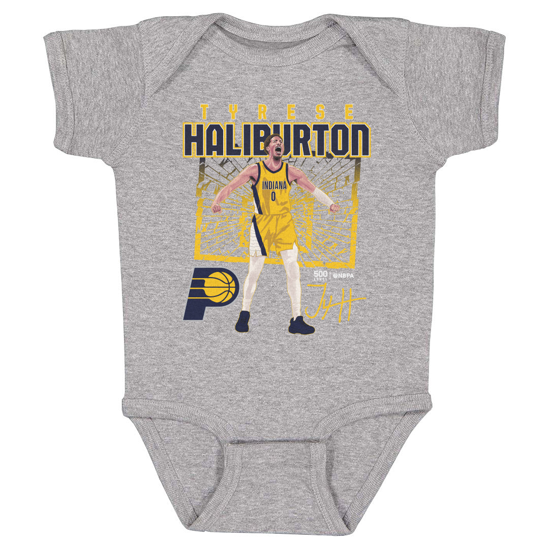 Tyrese Haliburton Kids Baby Onesie | 500 LEVEL