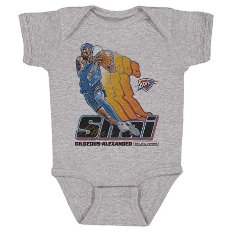 Shai Gilgeous-Alexander Kids Baby Onesie | 500 LEVEL