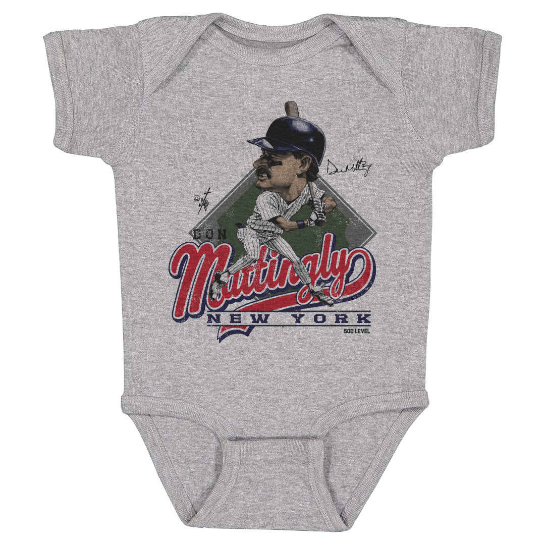 Don Mattingly Kids Baby Onesie | 500 LEVEL