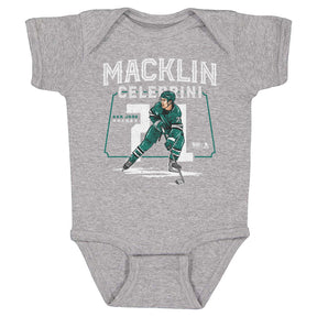 Macklin Celebrini Kids Baby Onesie | 500 LEVEL