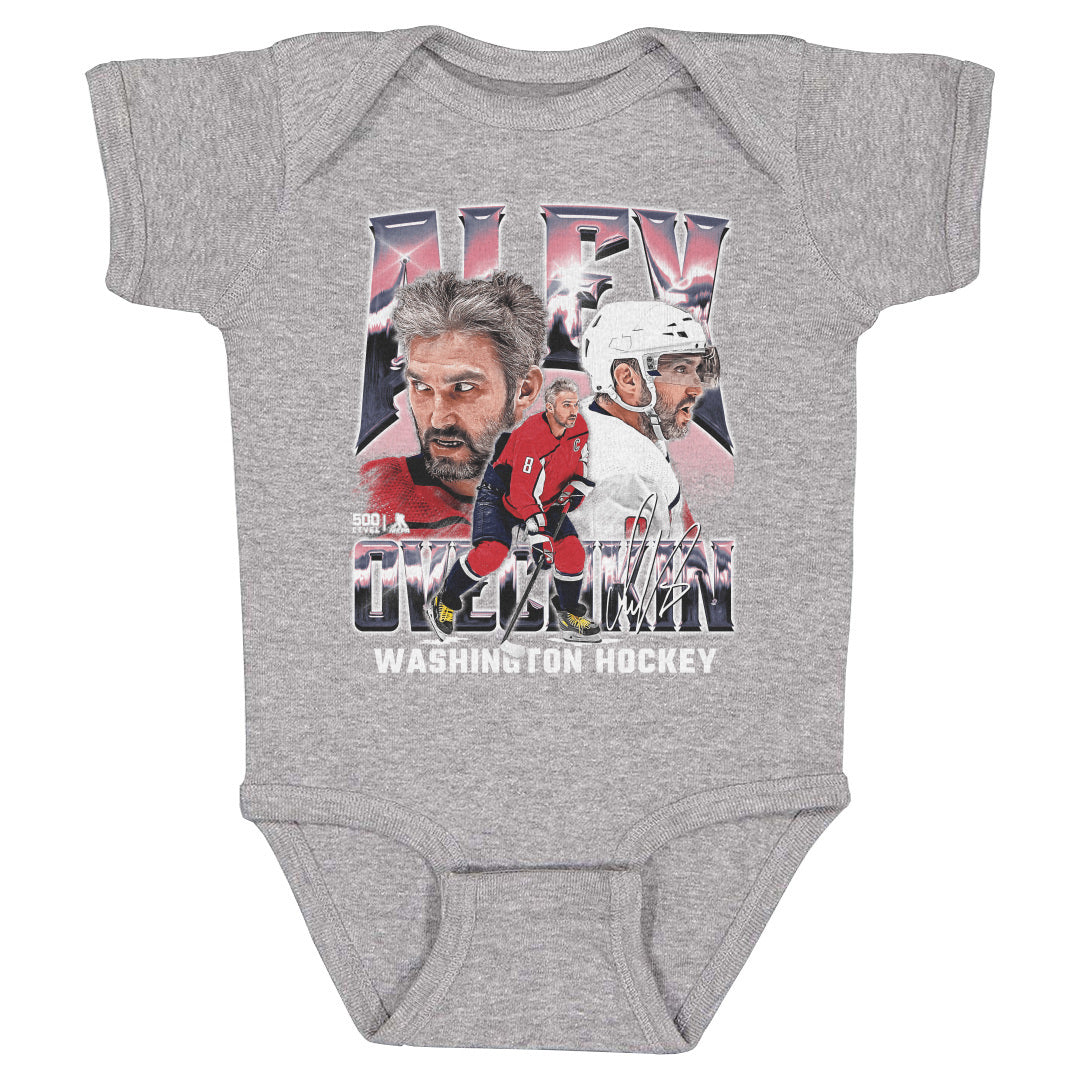 Alex Ovechkin Kids Baby Onesie | 500 LEVEL