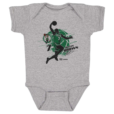 Jaylen Brown Kids Baby Onesie | 500 LEVEL