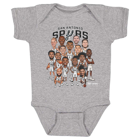 San Antonio Spurs Kids Baby Onesie | 500 LEVEL