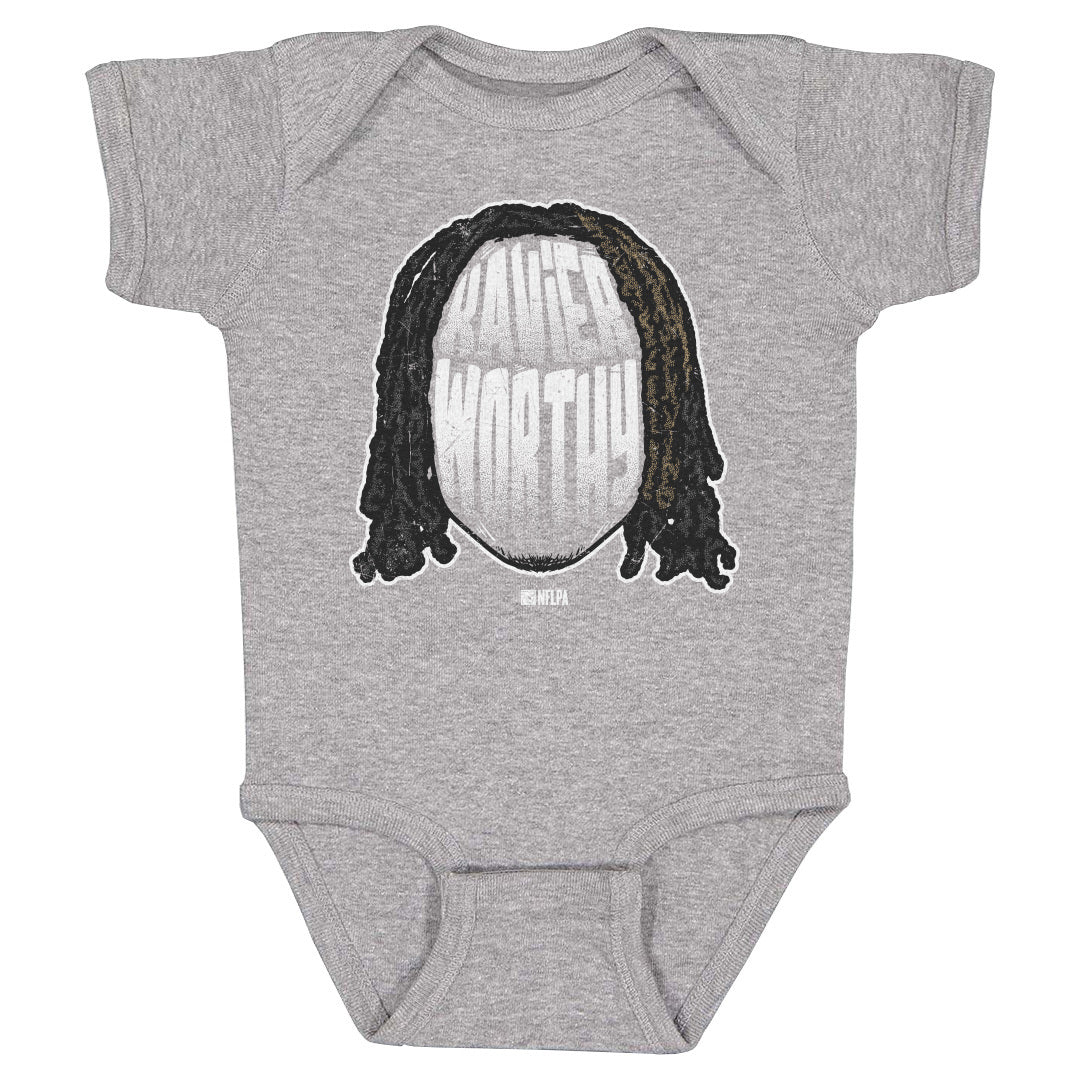 Xavier Worthy Kids Baby Onesie | 500 LEVEL