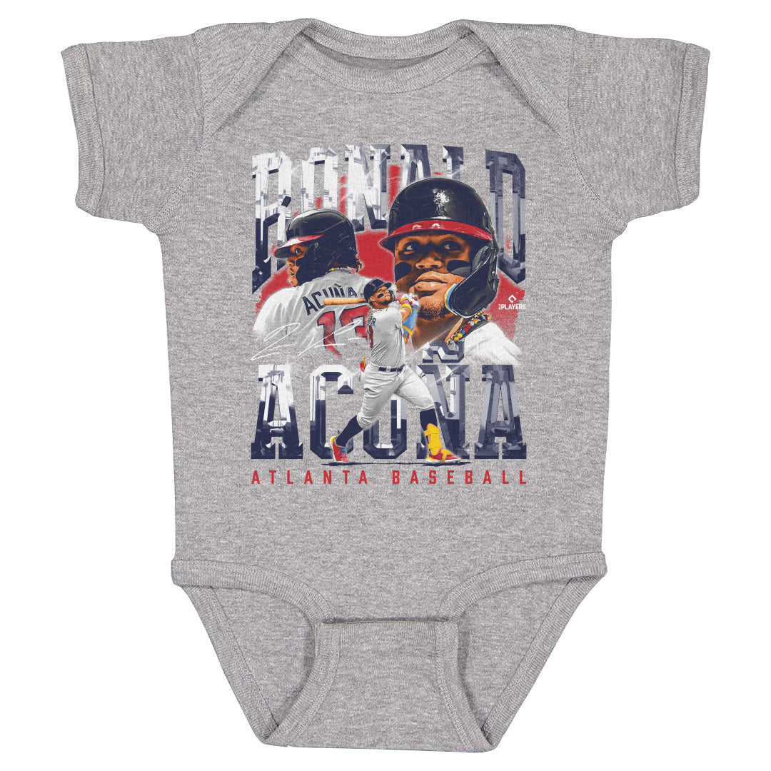 Ronald Acuna Jr. Kids Baby Onesie | 500 LEVEL