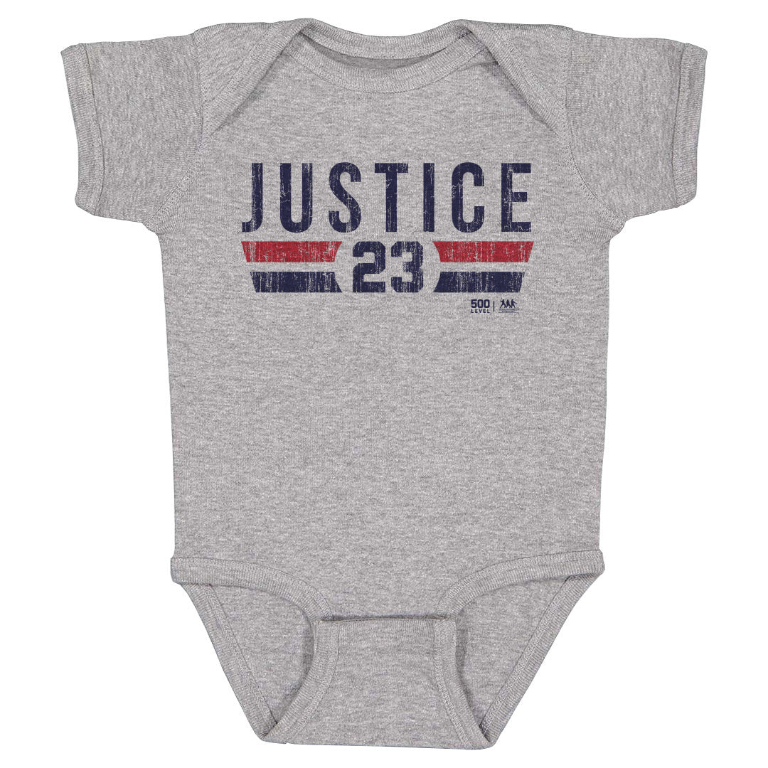 David Justice Kids Baby Onesie | 500 LEVEL