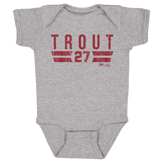 Mike Trout Kids Baby Onesie | 500 LEVEL