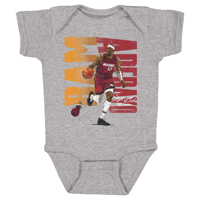 Bam Adebayo Kids Baby Onesie | 500 LEVEL