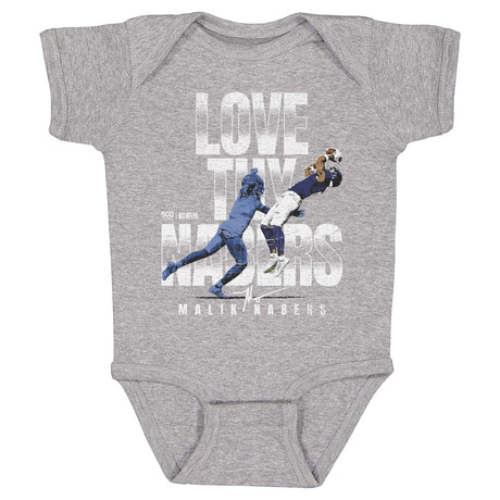 Malik Nabers Kids Baby Onesie | 500 LEVEL