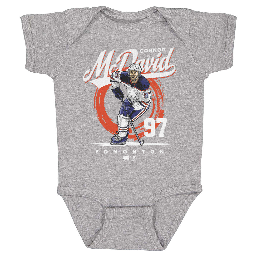 Connor McDavid Kids Baby Onesie | 500 LEVEL