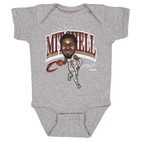 Donovan Mitchell Kids Baby Onesie | 500 LEVEL