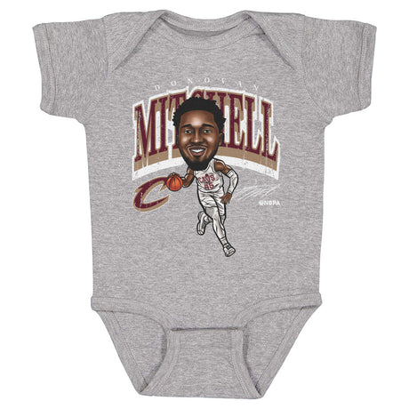 Donovan Mitchell Kids Baby Onesie | 500 LEVEL