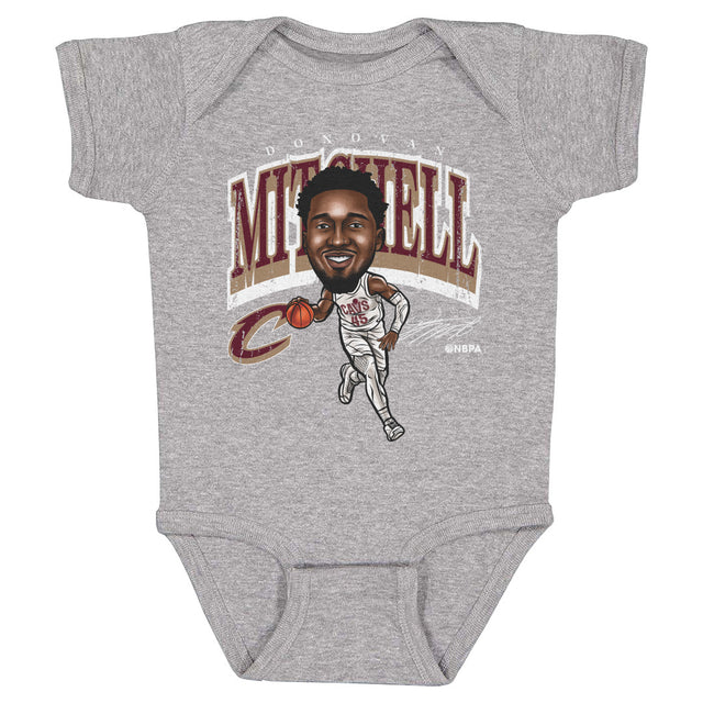 Donovan Mitchell Kids Baby Onesie | 500 LEVEL