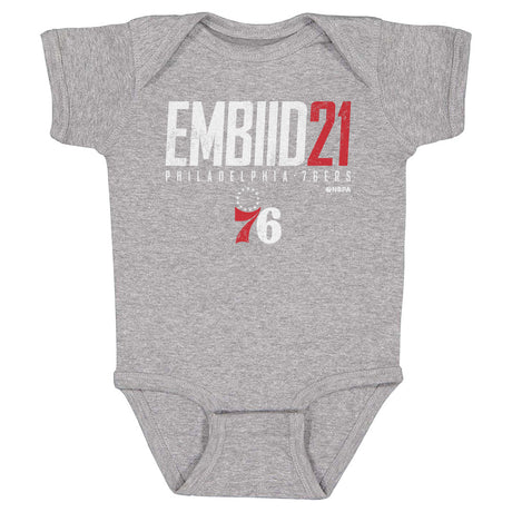 Joel Embiid Kids Baby Onesie | 500 LEVEL