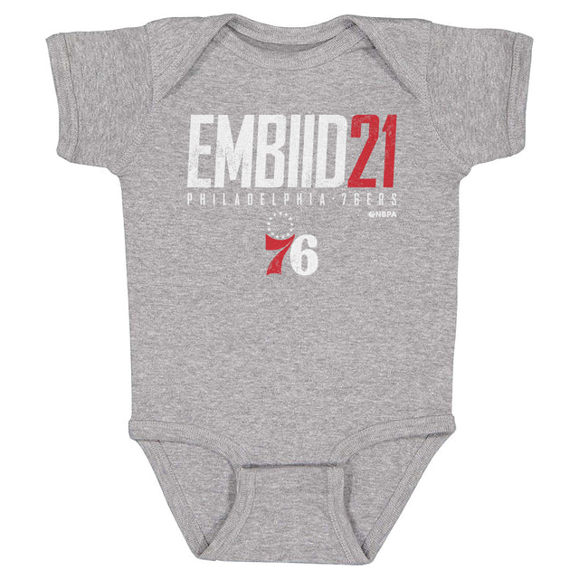 Joel Embiid Kids Baby Onesie | 500 LEVEL