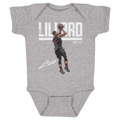 Damian Lillard Kids Baby Onesie | 500 LEVEL