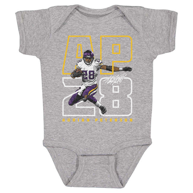Adrian Peterson Kids Baby Onesie | 500 LEVEL