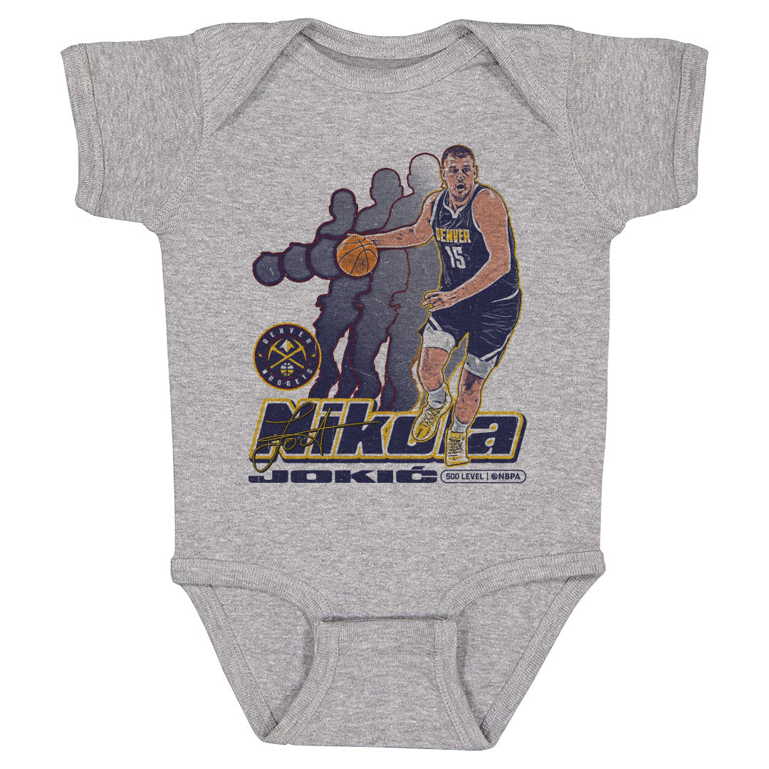 Nikola Jokic Kids Baby Onesie | 500 LEVEL