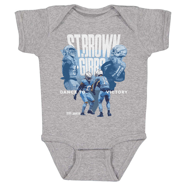 Jahmyr Gibbs Kids Baby Onesie | 500 LEVEL