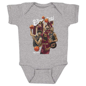 Cleveland Cavaliers Kids Baby Onesie | 500 LEVEL