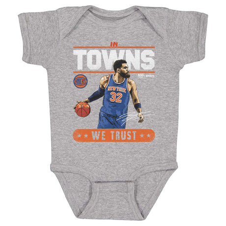 Karl-Anthony Towns Kids Baby Onesie | 500 LEVEL