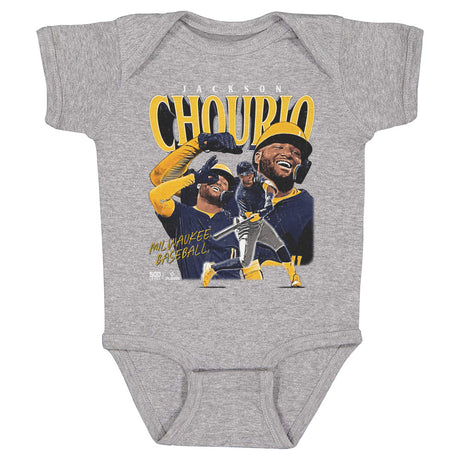 Jackson Chourio Kids Baby Onesie | 500 LEVEL