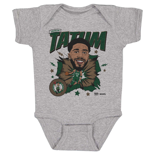 Jayson Tatum Kids Baby Onesie | 500 LEVEL