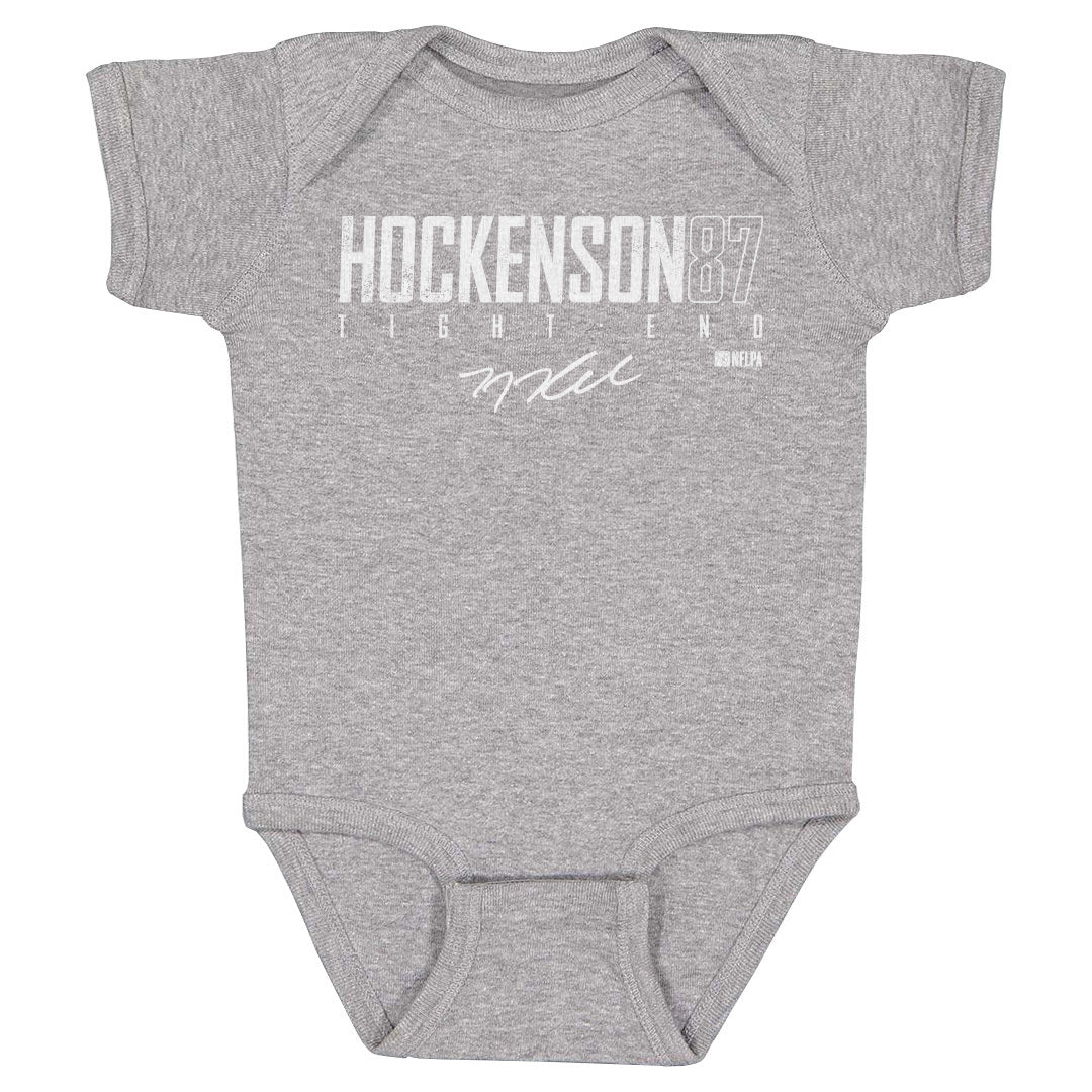 T.J. Hockenson Kids Baby Onesie | 500 LEVEL