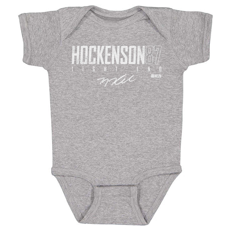T.J. Hockenson Kids Baby Onesie | 500 LEVEL