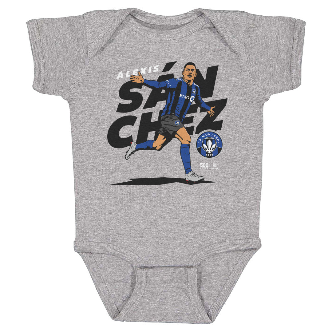 Alexis Sanchez Kids Baby Onesie | 500 LEVEL